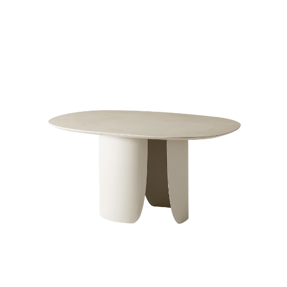 스위프 세라믹 테이블 1490_머쉬룸 베이지 (포그 화이트) - 피아바(FIABA)