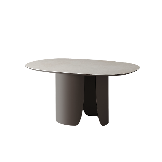 스위프 세라믹 테이블 1490_초콜릿 브라운 (포그 화이트) - 피아바(FIABA)